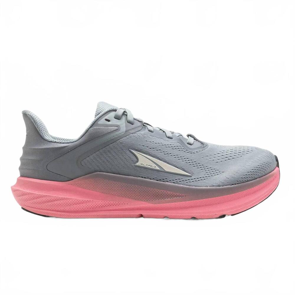 NEW ALTRA women's torin 8 running shoe in grey/pink